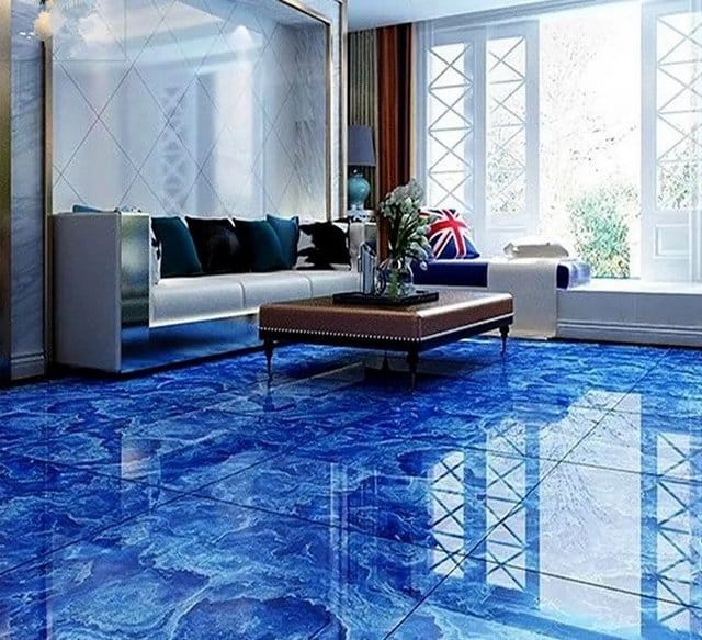 lantai granit biru